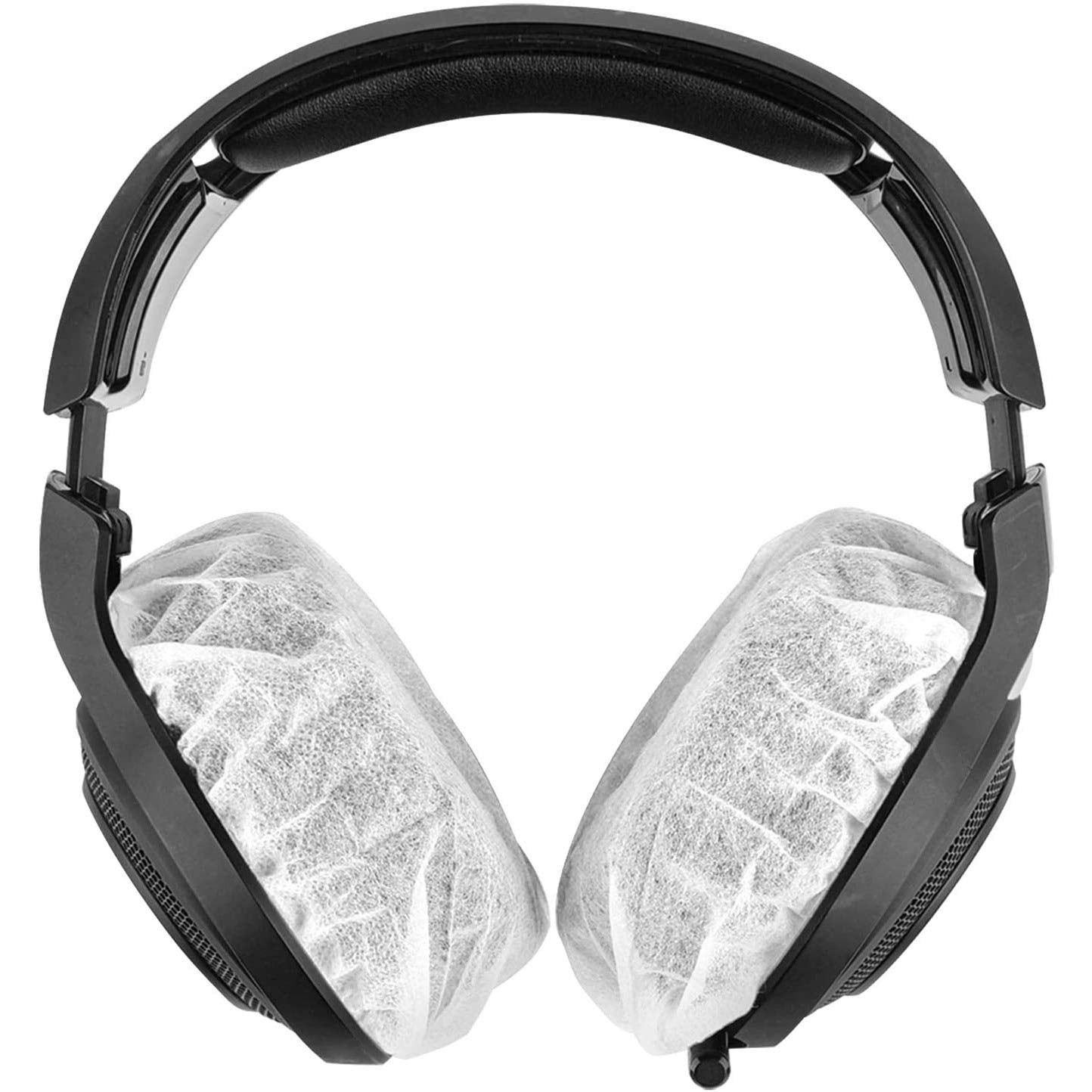 伸縮性ヘッドホンカバー、 K712、K702、K701、K550 /4.72インチオーバーイヤーヘッドセット用の使い捨てイヤーカップ