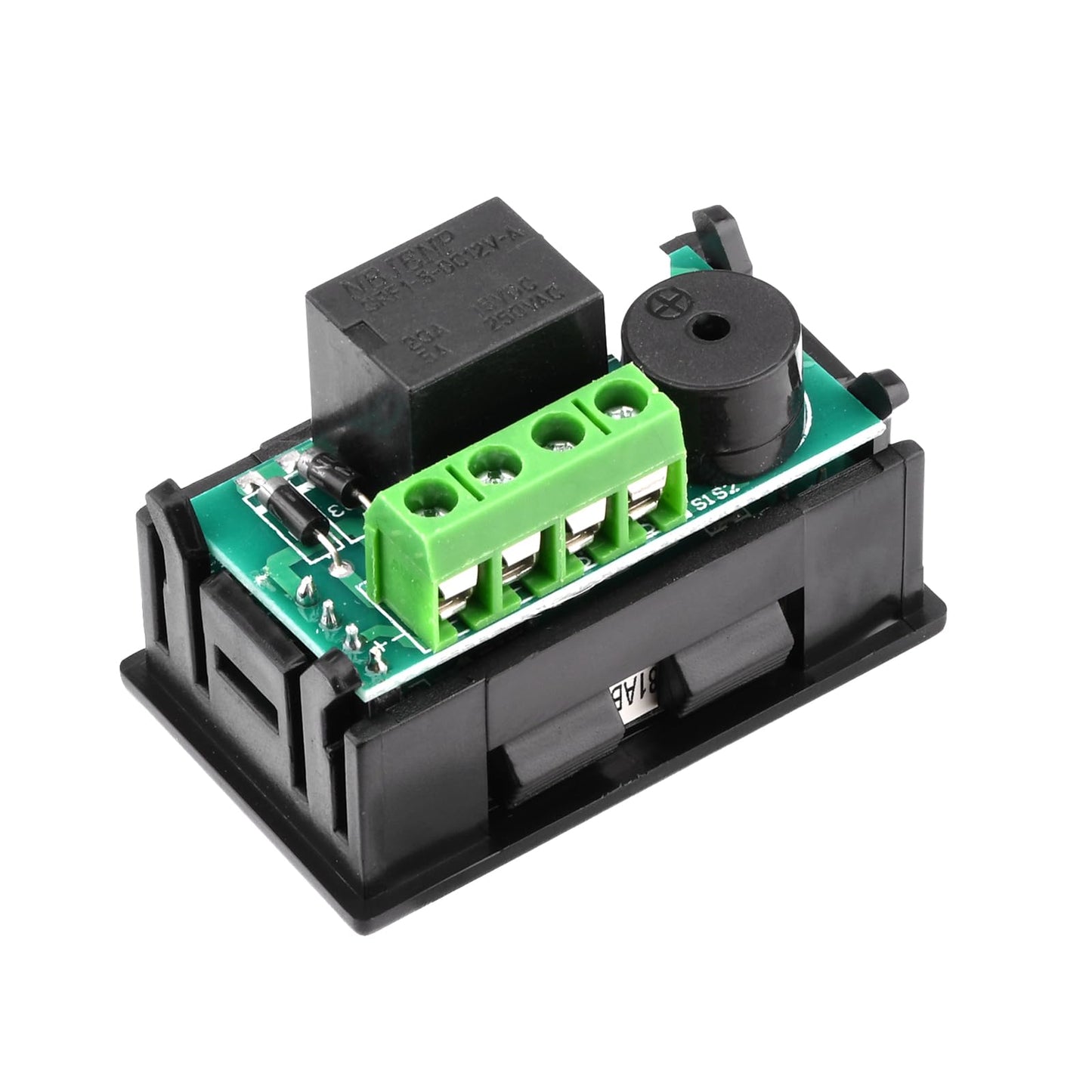デジタル サーモスタット DC 12V NTC -50°C への 110°C、サーミスタ ラインが付いている小型サーモスタット 赤および青の表示が付いている調節可能な温度スイッチ