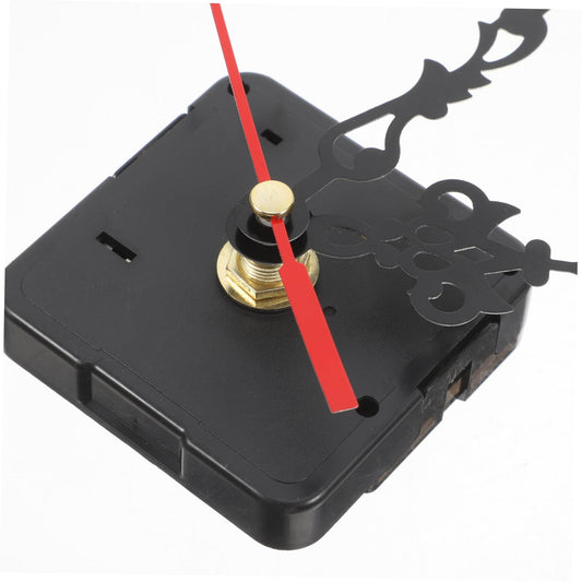 1 セット クォーツ時計のムーブメント DIY 時計機械 時計パーツセット 時計DIY DIY時計作成 時計機構のメンテナンス 時計の針のアクセサリー 機構交換 Abs Black