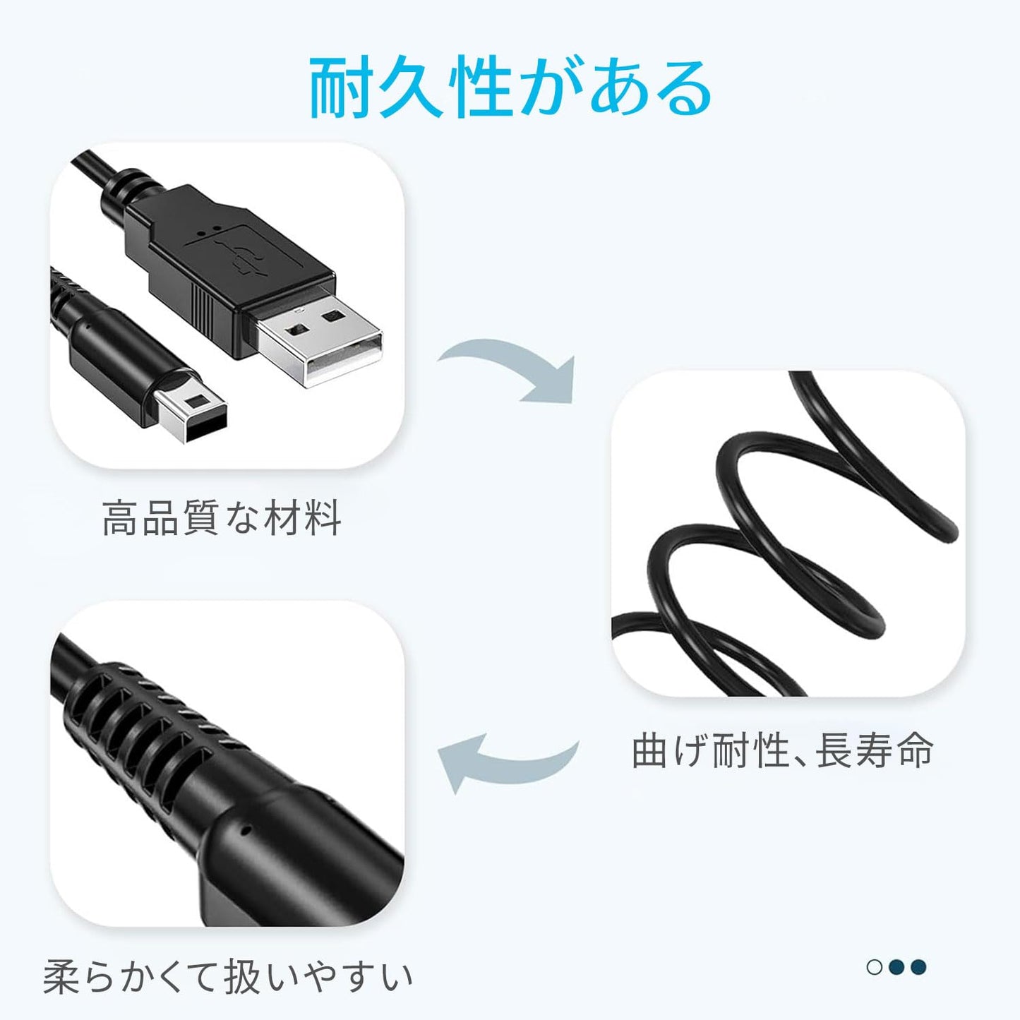 充電器 3ds 充電ケーブル 1.2m Nintendo 3ds new 3ds New3DS New3DSLL 3DS 3DS 3DSLL i2DS DSi DSLL 2DS などに対応