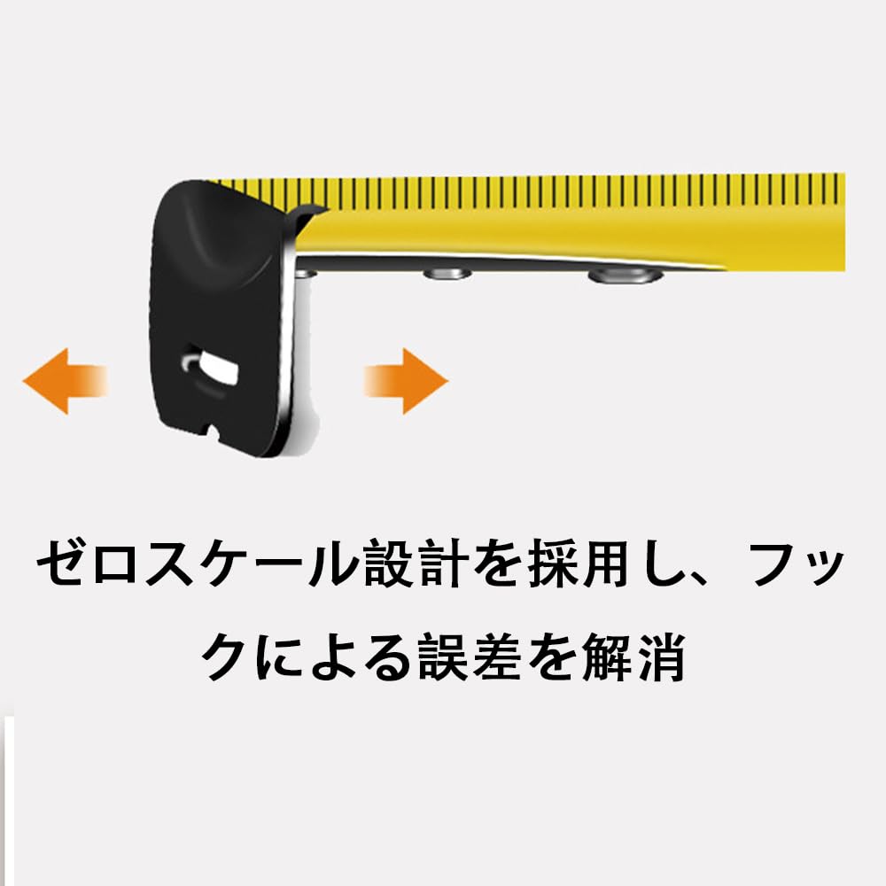 10m×25mmコンベックス G7ロック目盛付 コメロン コンベックス回転式セフG7ロックマグ