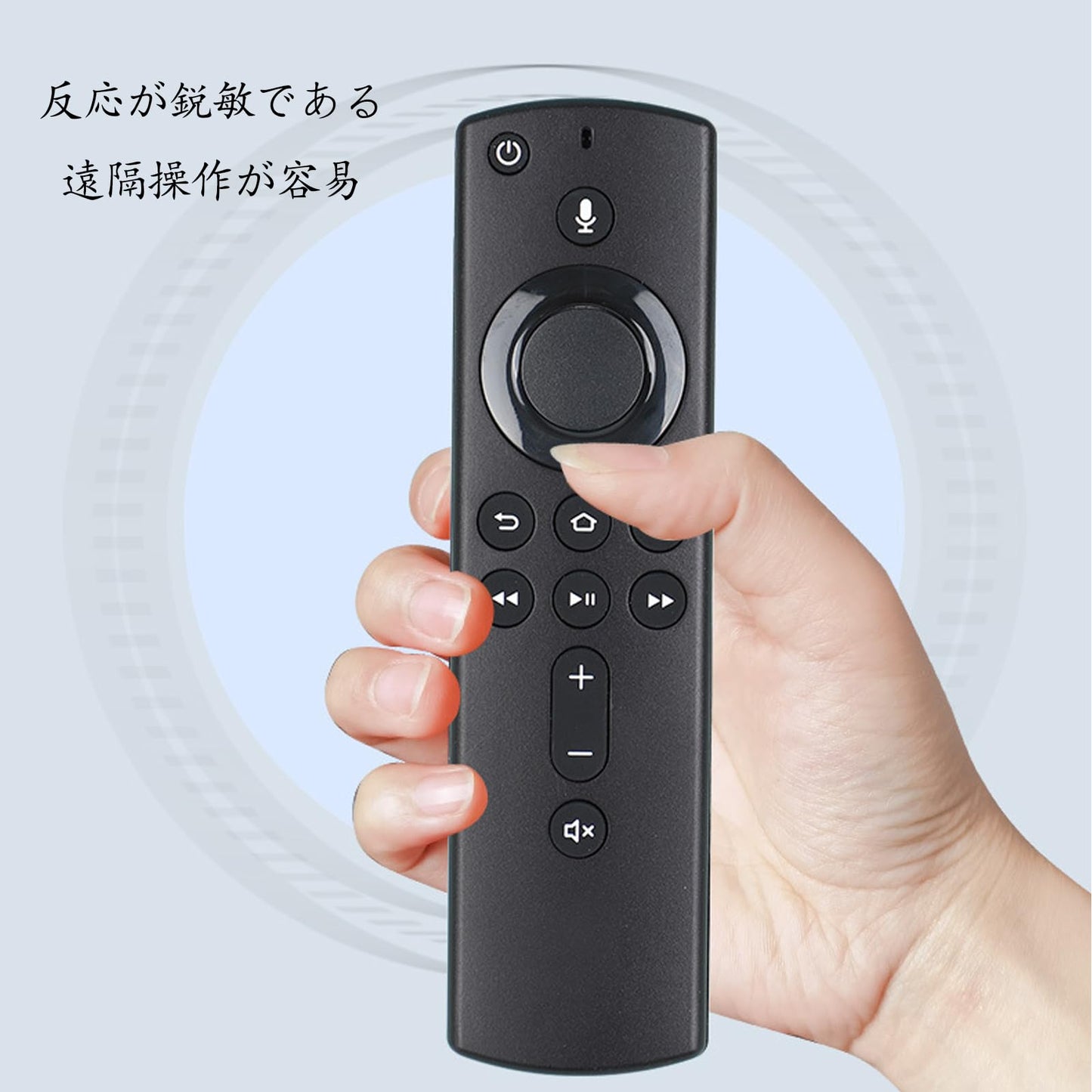 TVリモコン テレビリモコン 交換用 音声認識リモコン プリセット APPボタン搭載 汎用
