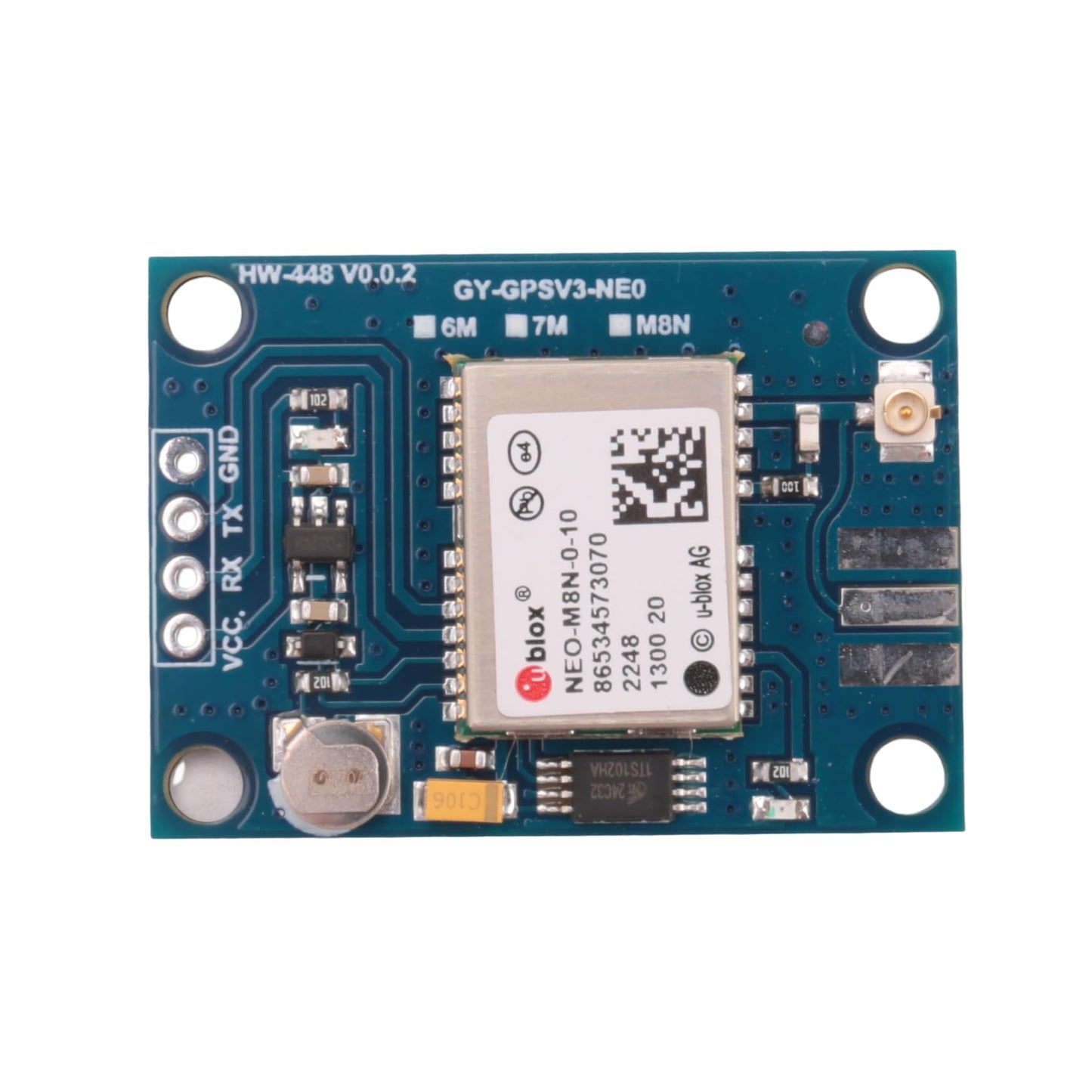 NEO-8MGPSモジュールNEO8MV2、フライトコントロールEEPROM MWCAPM2.5ための用大型アンテナ