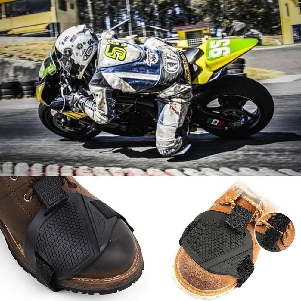 バイク シフトガード 1個入り ゴム材質 バイク用 プロテクターパッド 保護カバー 改良高品質 耐摩耗性向上 シフトパッド バイク用 プロテクターパッド 保護カバー 取り付け簡易 抜け落ちにくい 傷から靴を守る