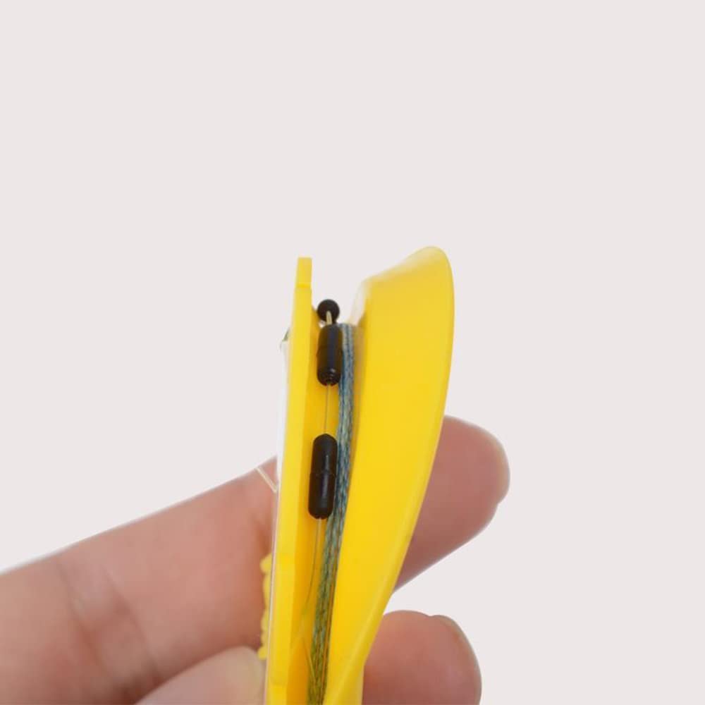 仕掛け巻き 8枚セット 4色入り スプール シリコン 釣りライン巻 釣り糸ボビン 折り畳み式クラムシェルデザイン 仕掛け巻き収納 釣り道具 釣り糸の保護 釣り用