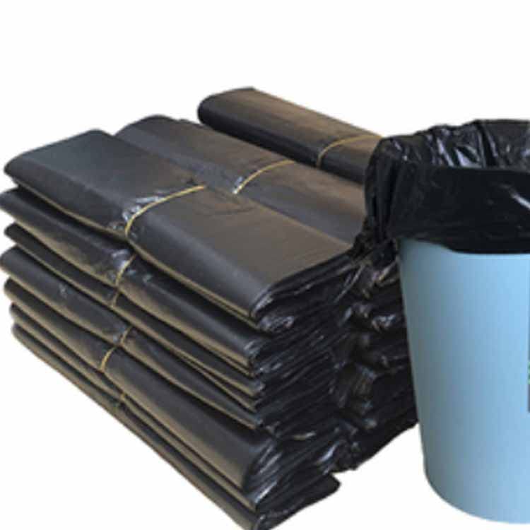 100枚 黒色ゴミ袋 無臭 防漏 衛生ゴミ袋 家庭用 プラスチック袋
