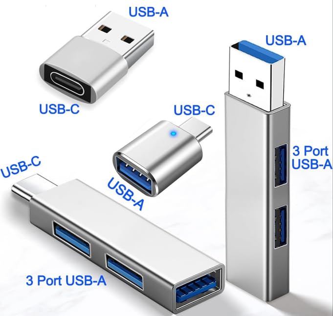 type C ハブ 3-IN-1 ハイスピード 拡張 軽量 超小型 USB 3.0 /2.0ポート スマホ USB-C 変換アダプタ Windows/Li-nux/Mac OS/Android/Chr-ome OS/PS4/Mac-Book等ノートPC 他対応 USBハブ テレワーク リモート