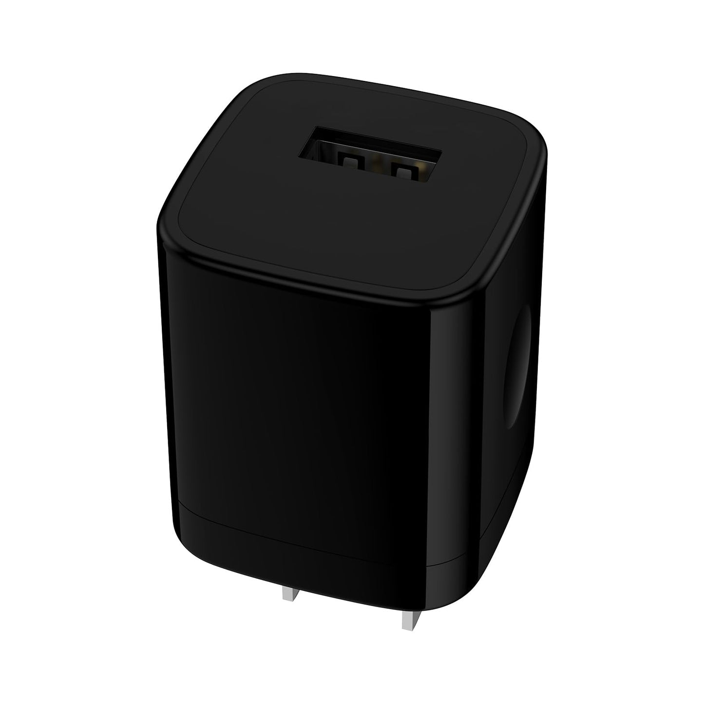 USB 充電器 5V/1A ACアダプター USB コンセント 1ポート/小型/軽量/PSE認証 充電アダプター iPhone 充電器 Android スマホ 充電器 携帯充電器 iPhone11/11Pro/11Pro Max/X/Xs/Xr/Xs Max/8/8plus/SE(第1世代)、iPad、Galaxy、HuaWei、などiphone&Android各種対応(全黒)