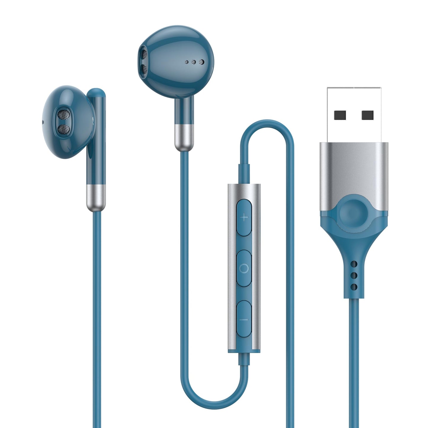 イヤホン マイク USB 有線 ヘッドセット 【2.3m】 マイク付きイヤホン 通話可能 音量調節 HIFI音質 テレワーク WEB会議 Zoom パソコン用 ゲーミング USB-A ポート搭載のデスクトップ、コンピュータ、PC、ラップトップなどに対応