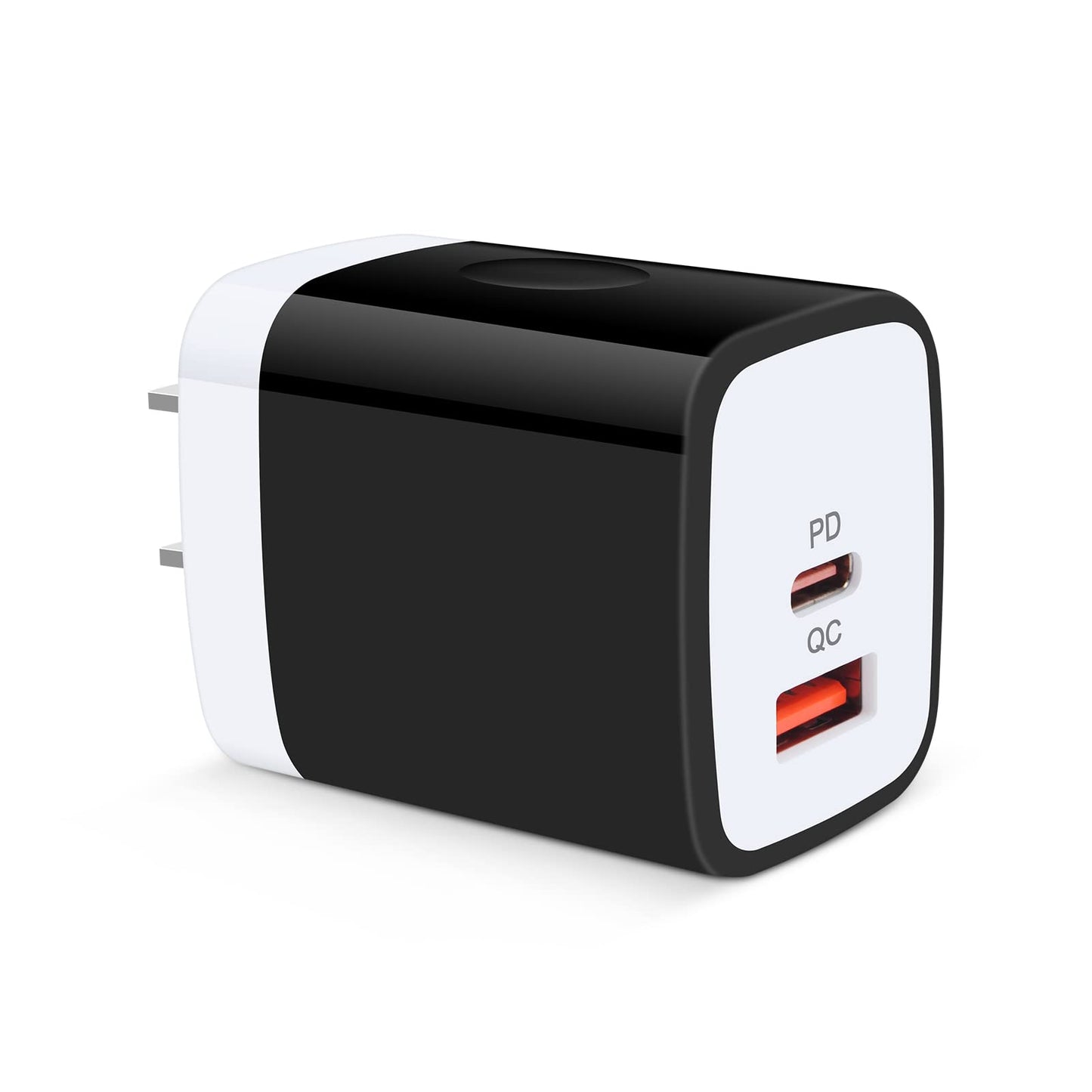 USB充電器 2ポート 20W USB-C電源アダプタ*2個 with 1.5M 60W タイプC ケーブル*2本 PD&QC3.0対応/USB-A&USB-C/PSE認証 急速充電器 Type-C ACアダプター USB コンセント タイプC 充電器 スマホ充電器 iPhone 16e/16シリーズ、iPad Pro、Galaxy S21、Androidその他対応(ホワイト)