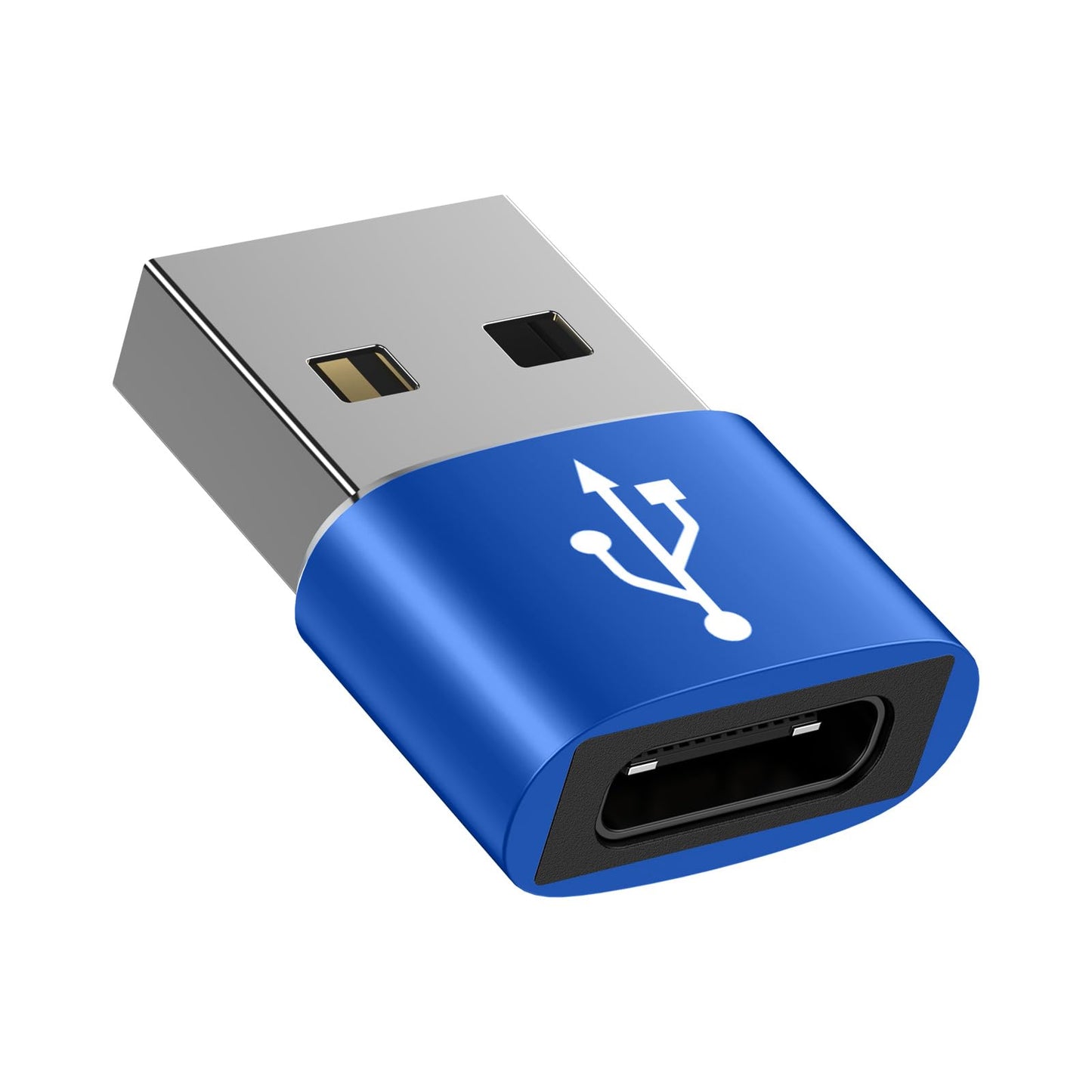 USB Type-C 変換アダプタ USB タイプC （メス） To USB 2.0（オス） [ QC3.0 急速充電・高速データ転送同期] Windows 10 / Mac OS MacBook iPad Pro iPhone 13/12/11 Pro Maxなどに対応 ブラック
