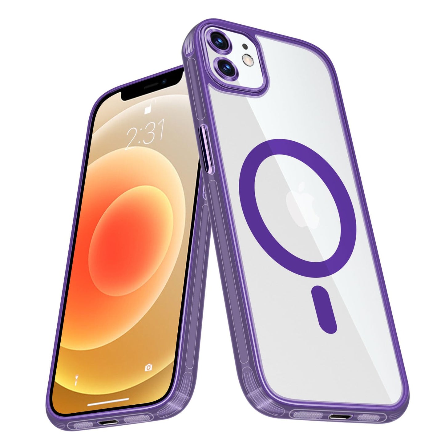 アイフォン 15ProMax ケース クリア MagSafe対応 耐衝撃 TPU 透明 アイフォン15 薄型 レンズ保護 バンパー カバー 米軍MIL規格取得 スマホケース 衝撃吸収 ワイヤレス充電対応 黄変防止 耐久性 (クリア)
