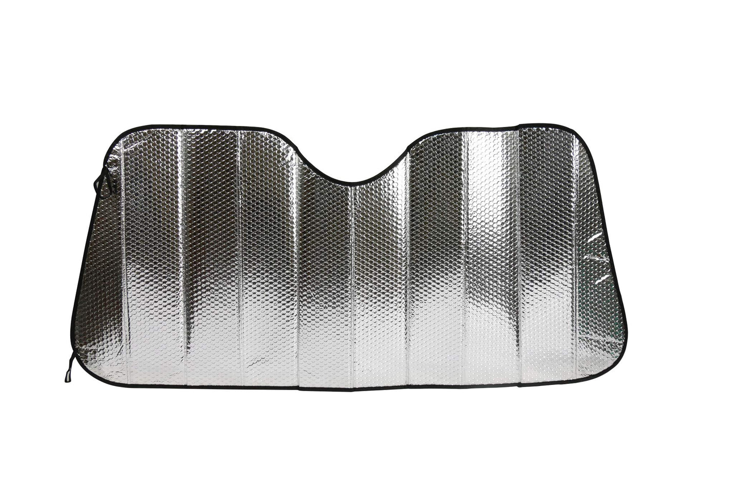 サンバイザーに挟むだけ かんたん着脱 スジガネ入りサンシェード Lサイズ 780x1450mm 吸盤不使用だからフロントガラスに吸盤アトが残らない 丈夫で長持ち&へたれない 飛び出しにくい安全設計のスジガネ入り 内装の劣化やダメージ、日焼け防止 表面温度、内部温度の上昇を防ぐ 紫外線対策、防犯対策、車中泊やプライバシー保護に