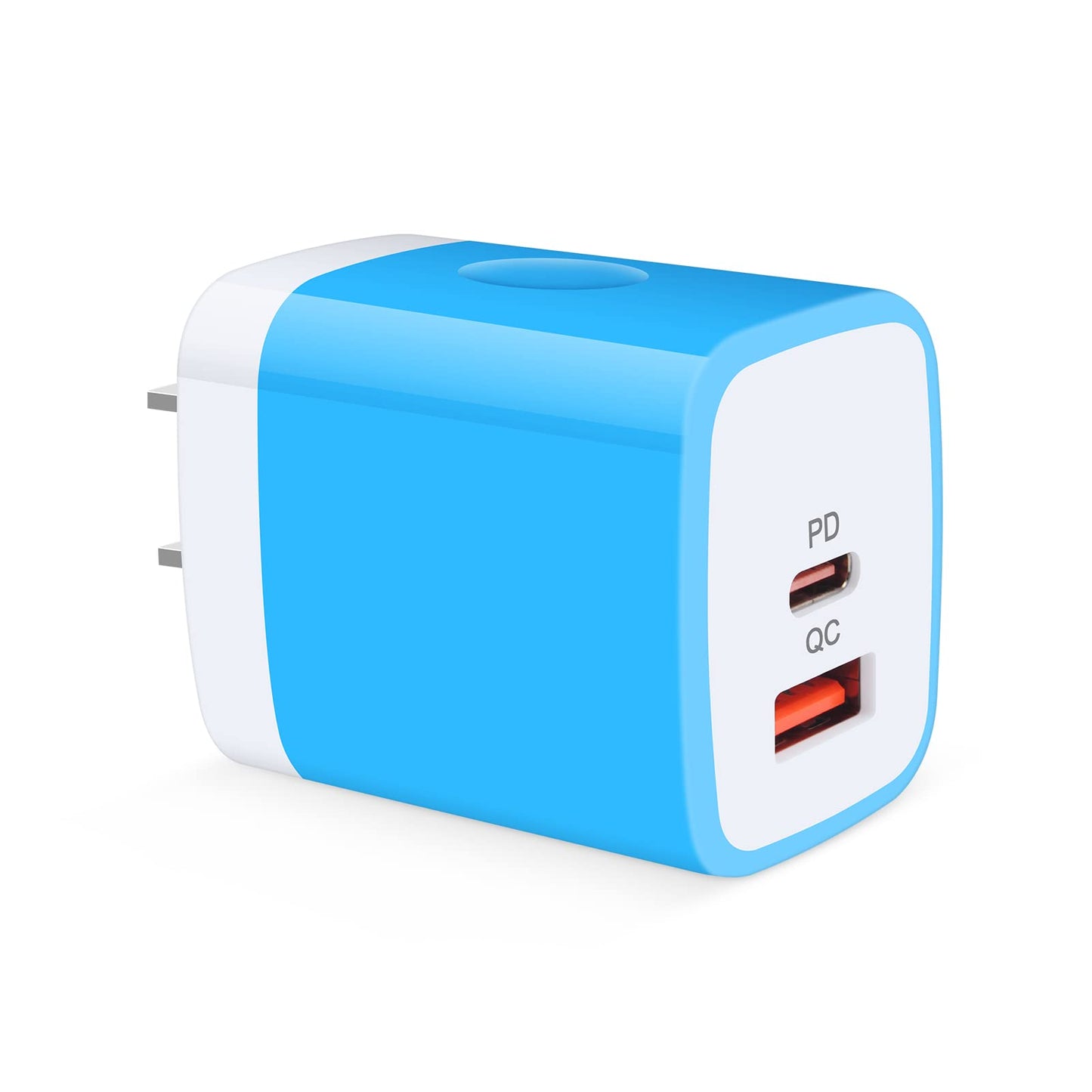 USB充電器 2ポート 20W USB-C電源アダプタ*2個 with 1.5M 60W タイプC ケーブル*2本 PD&QC3.0対応/USB-A&USB-C/PSE認証 急速充電器 Type-C ACアダプター USB コンセント タイプC 充電器 スマホ充電器 iPhone 16e/16シリーズ、iPad Pro、Galaxy S21、Androidその他対応(ホワイト)