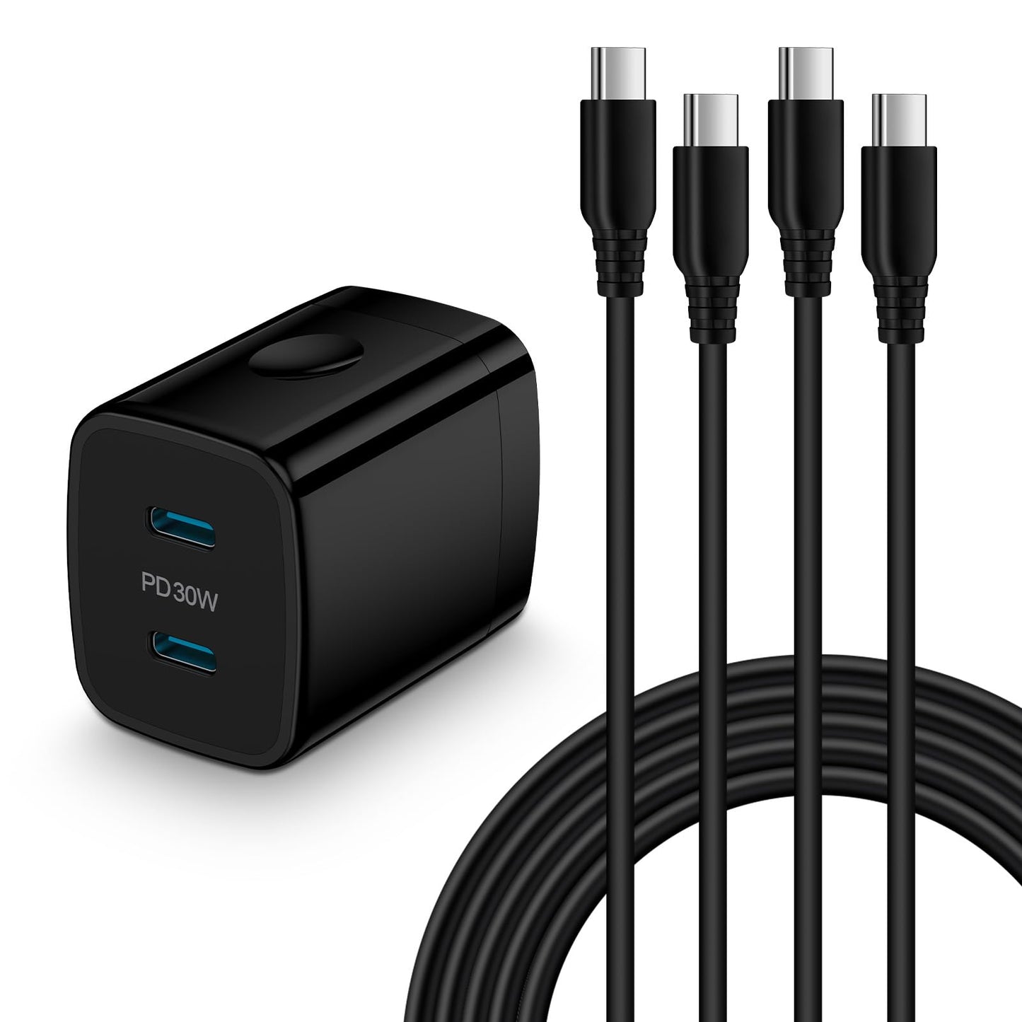 急速充電器 Type-C 25W(USB PD 充電器 USB-C 2ポート)/ ACアダプター USB コンセント タイプC 充電器 iphone16充電器 アイフォン アンドロイド 充電器 スマホ 携帯充電器 iPhone 16e/16シリーズ、Galaxy S25、iPad Pro(2024)、Pixel7その他USB C 機器対応