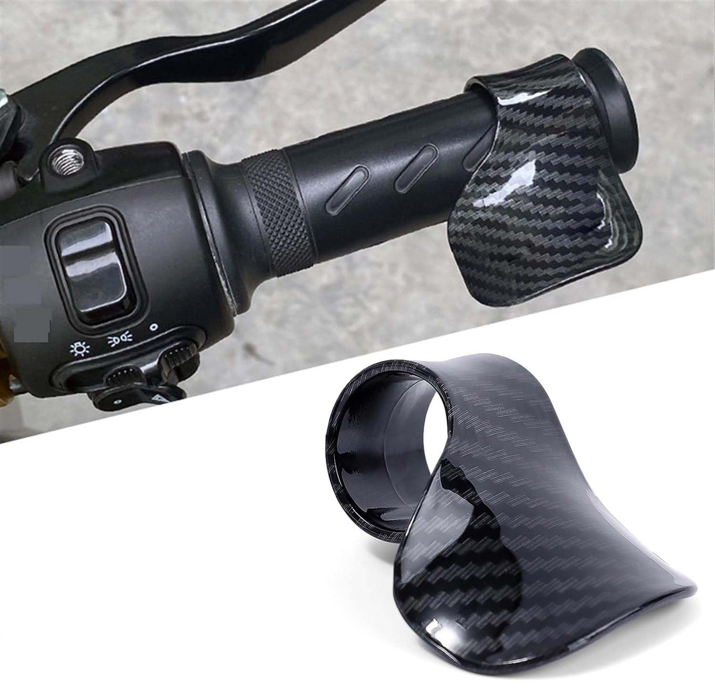 スロットルアシスト アクセルアシスト スロットルロック バイクパーツ グリップアシスト バイク用スロットル 取り付け簡単 バイク用サイドカバー アクセル補助 幅広い対応