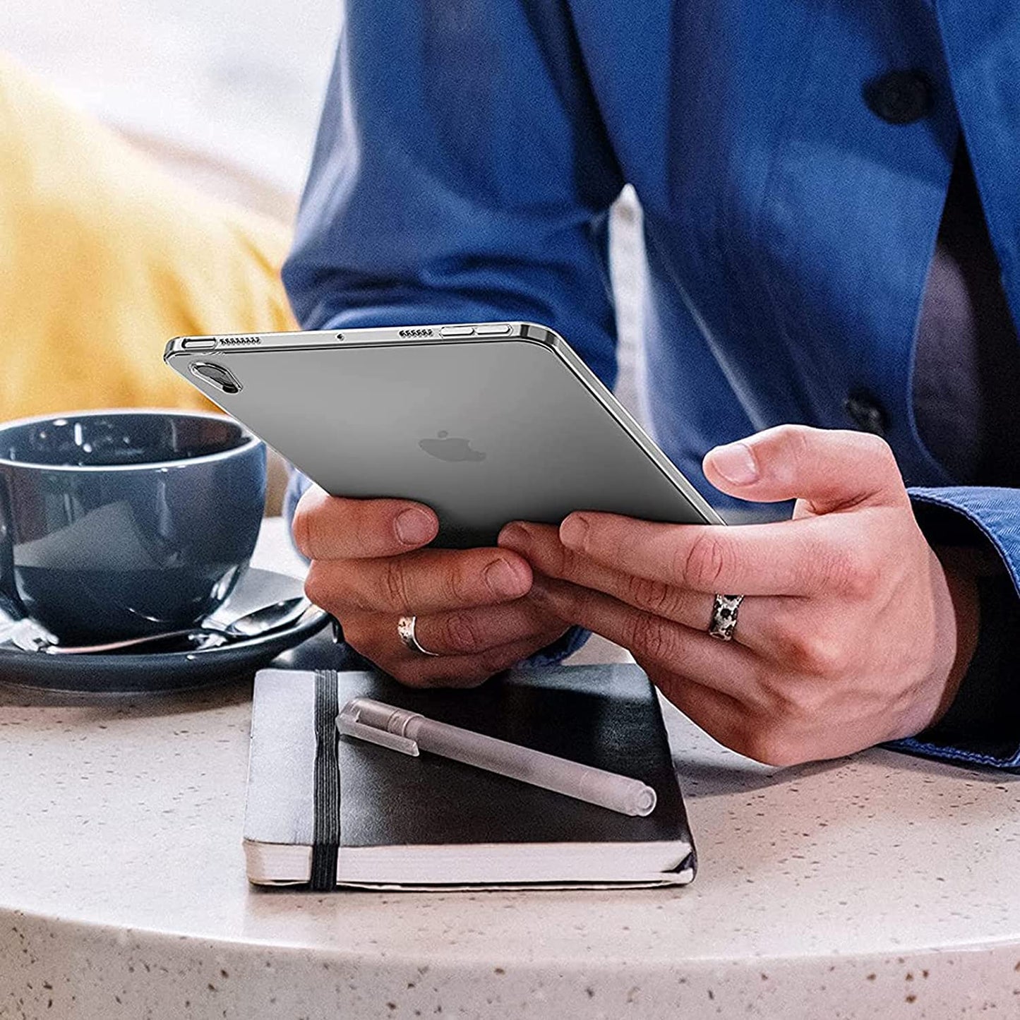 Pad 11世代 ケース (2025モデル，A16 ，11インチ) / iPad 10世代 ケース (2022モデル，10.9インチ) 四隅がエアクッション構造 タブレットケース クリア TPU素材 耐衝撃 落下防止 軽量 擦り傷防止 アイパッド 第11世代/10世代 専用 保護カバー