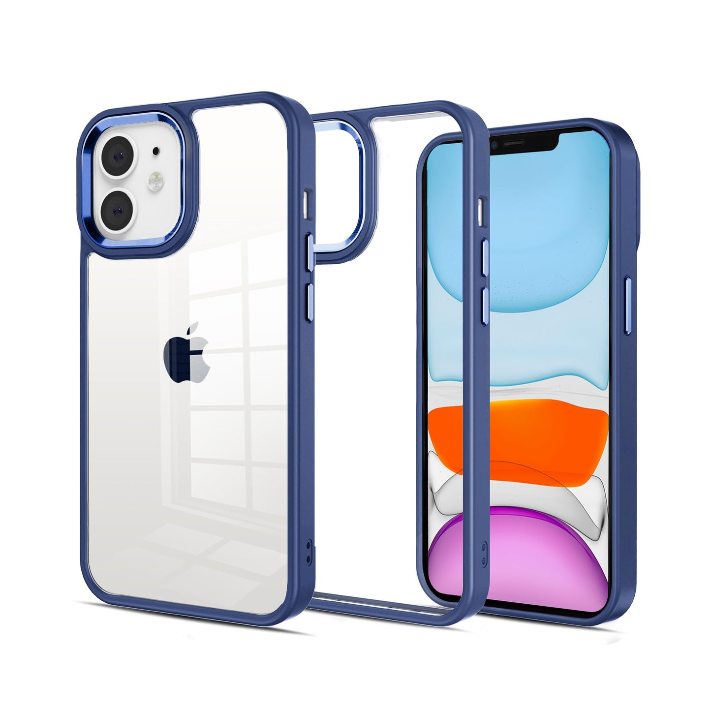 iPhone SE ケース 第2世代 第3世代 iPhone 7 iPhone 8 用 ケース 背面クリア カバー 耐衝撃 滑り止め 指紋防止 米軍MIL規格 黄変防止 ストラップホール付き ワイヤレス充電対応 スマホケース