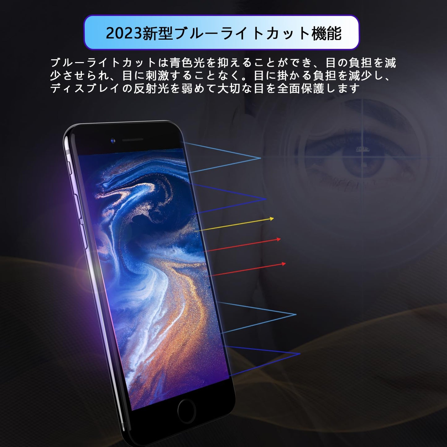 【アンチグレア】 iPhone11 ガラスフィルム さらさら アイフォン XR フィルム サラサラ タッチ感 iPhone11 保護フィルム ゲーム用 iPhone 10r 強化ガラス 保護シート 反射 防止 【タッチ感/滑らか/指紋 防止/キズ防止/ノングレア/つや消し/音ゲー/2枚セット/6.1インチ】