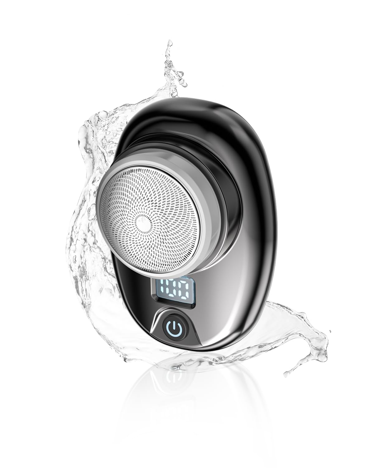 シェーバー メンズ 髭剃り ミニ 電気シェーバー 小型 ひげそり 携帯 軽量 IPX6防水 水洗い 乾湿両用 LEDディスプレイー Type-C充電式 6枚刃 高速回転式 低騒音 お風呂剃り可 旅行 出張 車内常備 誕生日プレゼント